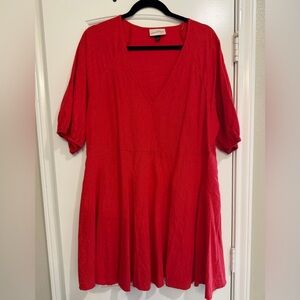 Universal Thread- Puff sleeve mini A-line dress